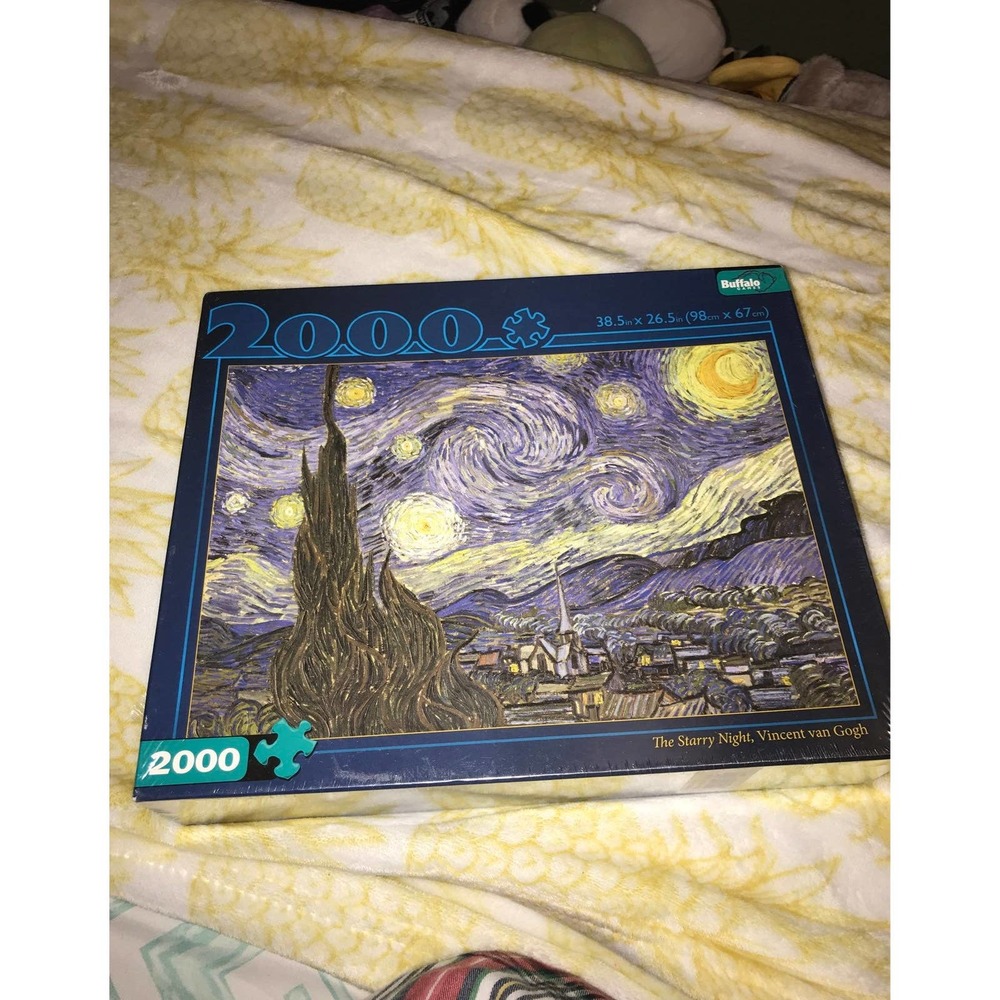 Brand new the starry night, sealed jigsaw puzzle